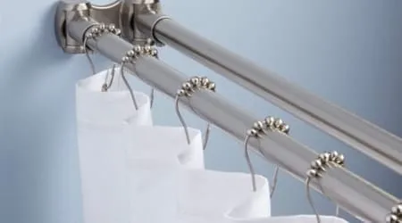 Curtain rods and rails