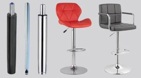 •	Office chair hydraulics/gas lifts
